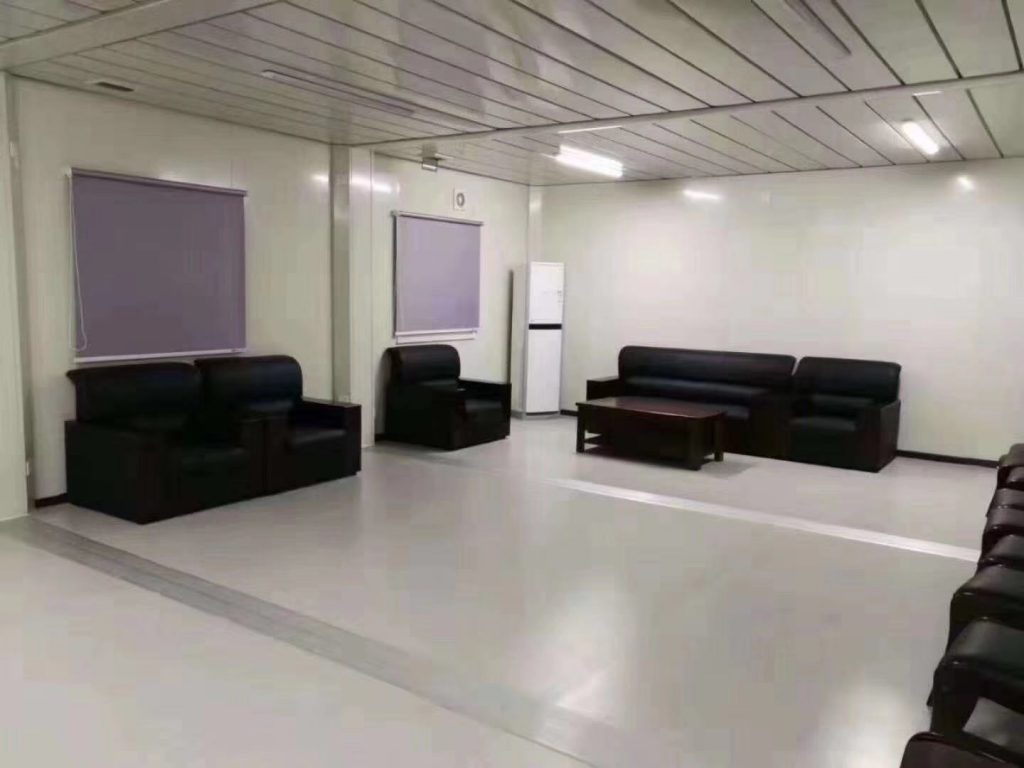 建工集團(tuán)亦莊項(xiàng)目打包箱會(huì)議室